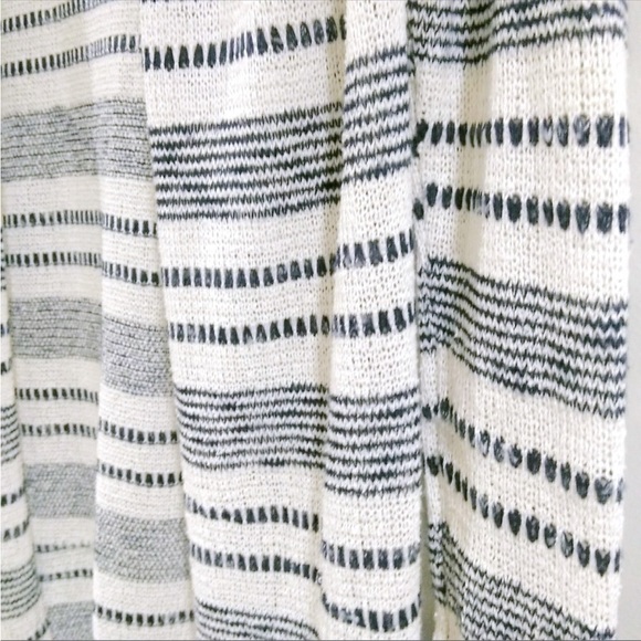 Promesa Navy Stripe Longline Duster cardigan Lightweight - Picture 10 of 11